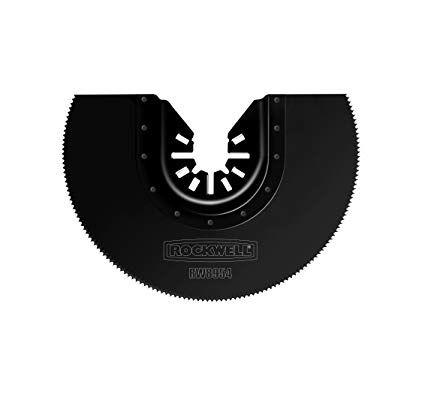 Semicircle with White Mountain Black Logo - Rockwell RW8954 4-Inch Extended Life Semicircle Saw Blade - - Amazon.com