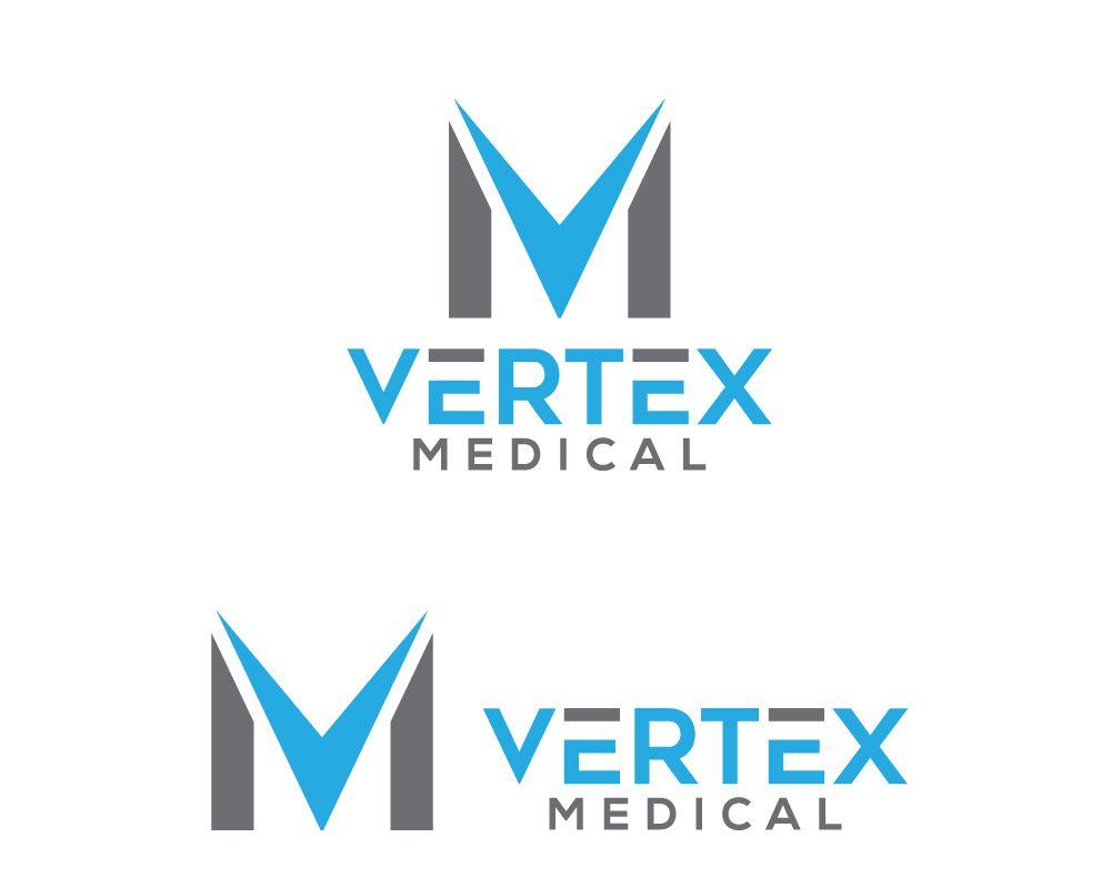 Queen M Logo - Upmarket, Modern, Surgical Equipment Logo Design for Vertex Medical