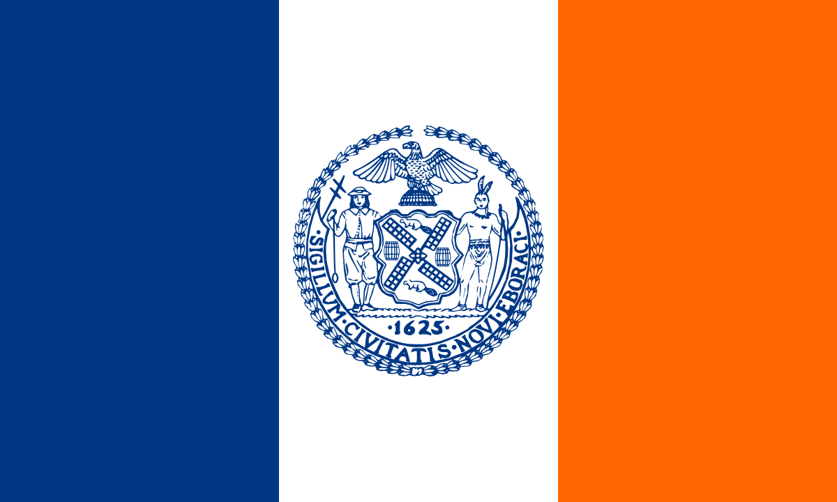 Orange New York Logo - Flags of New York City
