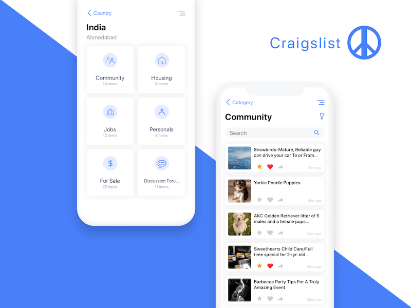 Craigslist App Logo - Craigslist App Concept Sketch freebie free resource