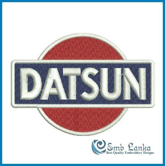 Datsun Logo - Datsun Logo Embroidery Design | Emblanka.com