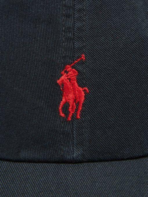Red Polo Logo - Logo-embroidered cotton cap | Polo Ralph Lauren | MATCHESFASHION.COM UK