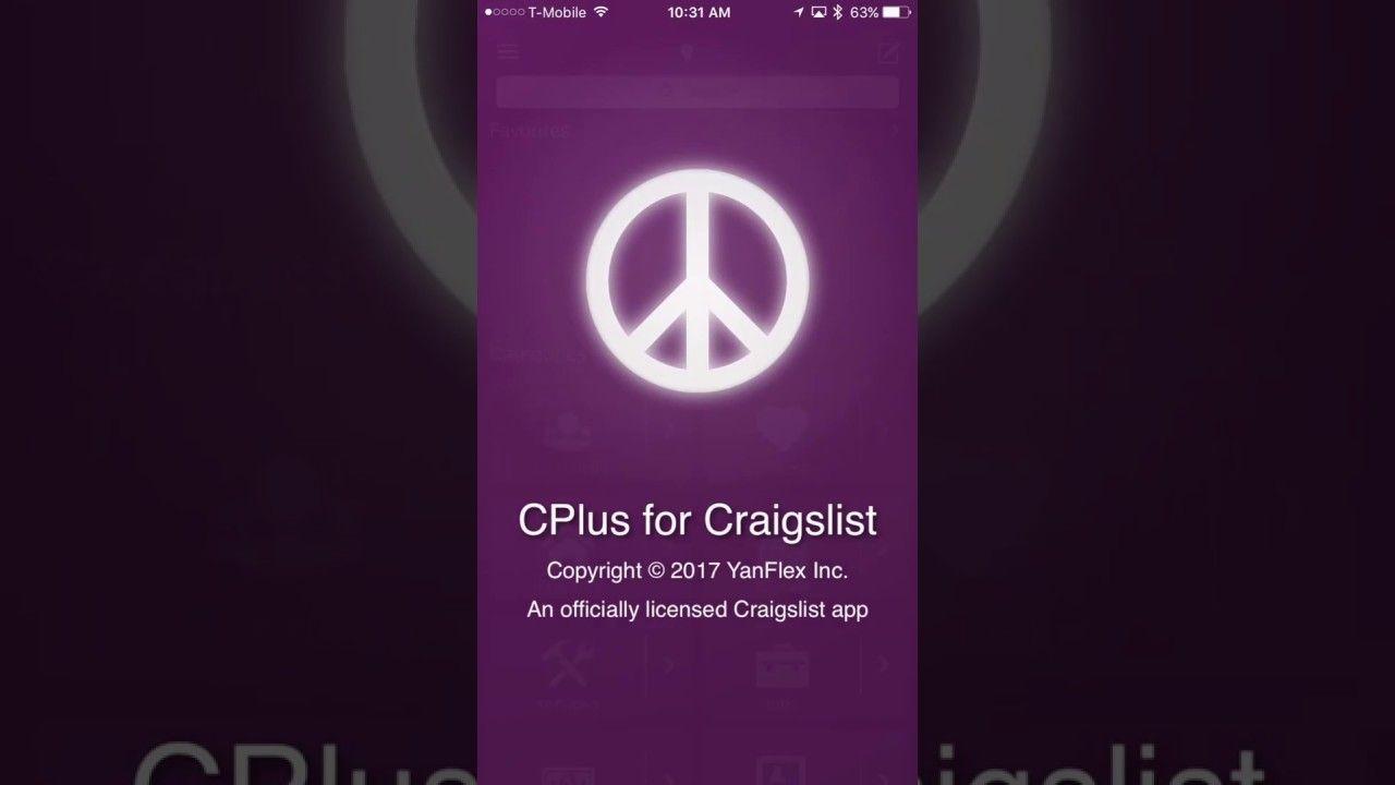 Craigslist App Logo - CPlus for Craigslist - iPhone Review and Features - YouTube