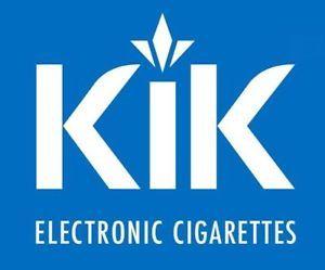 New Kik Logo - KIK E-Liquid e Shisha Liquid Vape Juice in 0, 6mg,11mg,16mg NEW TPD ...