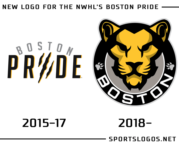 Pride Sports Logo - boston pride new logo vs old logo | Chris Creamer's SportsLogos.Net ...