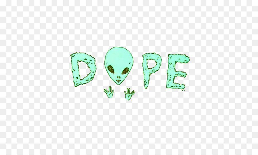 Tumblr Alien Logo - Alien Dope Extraterrestrial life Drawing png download