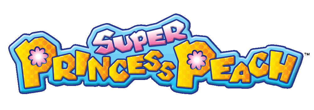 Super Princess Peach Logo - Super princess peach logo.gif