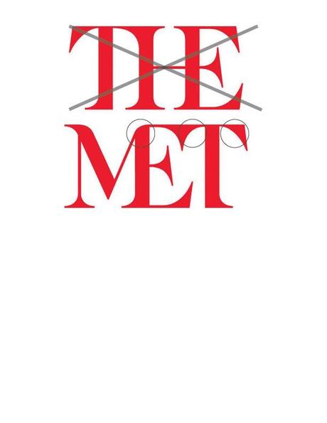 The Met Logo - The New MET Logo: Not a Very Promising Exhibit So Far