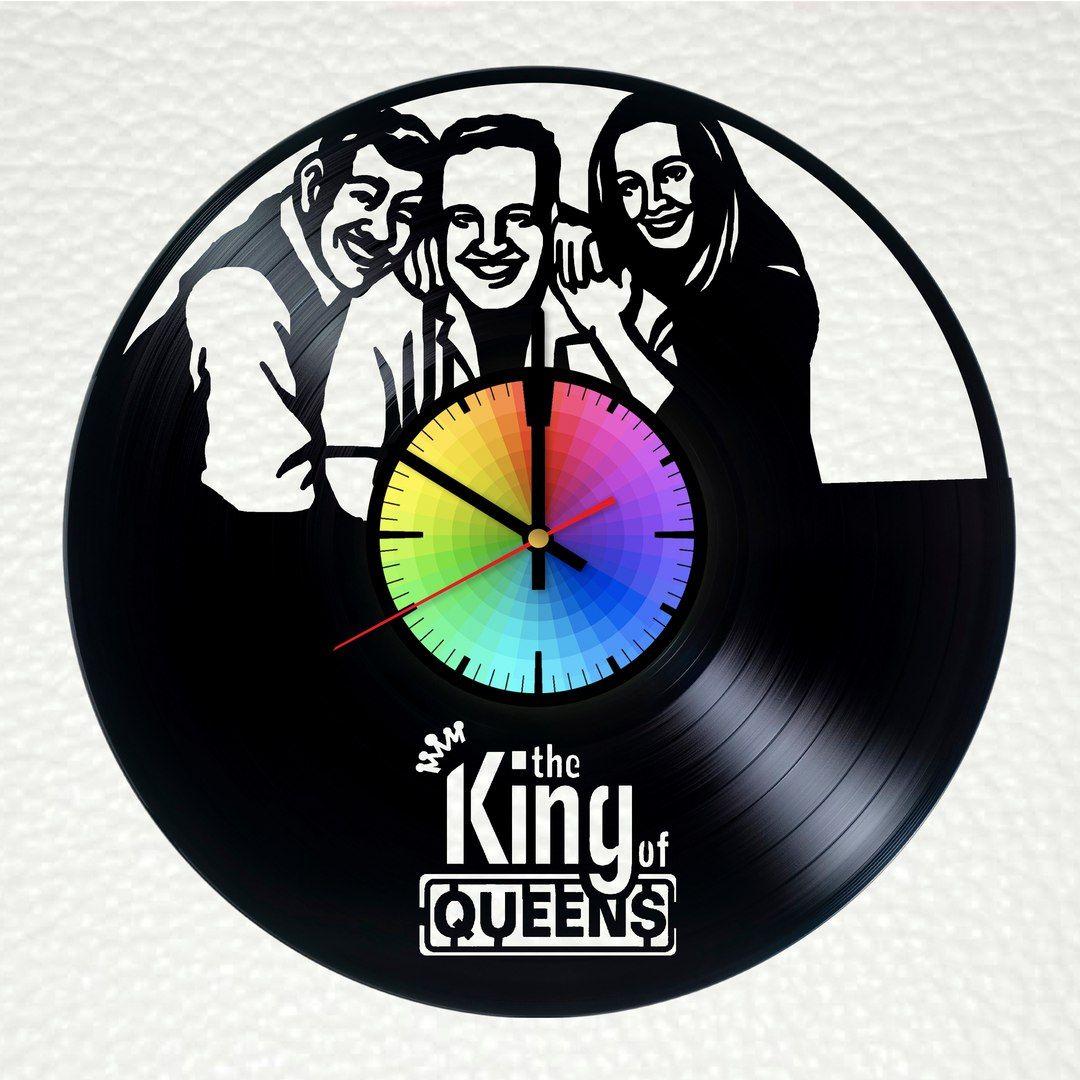 The King of Queens Logo - The King of Queens Handmade Vinyl Record Wall Clock Fantastic Story ...