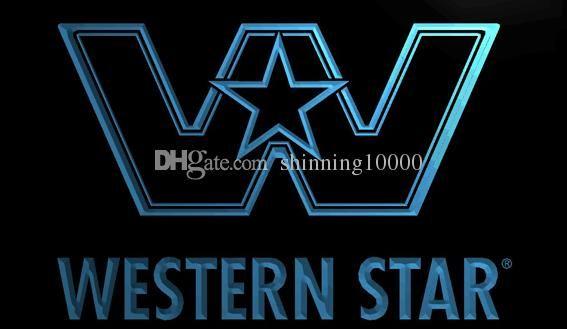 Western Star Logo - LS922 B Western Star Logo Services NEW Neon Light Sign Decor