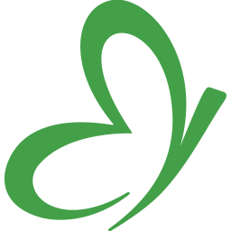 Green Butterfly Logo - Logos - KiSSFLOW