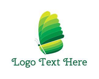 Green Butterfly Logo - Butterfly Logo Maker | Create A Butterfly Logo | Page 3 | BrandCrowd