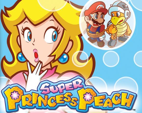 Super Princess Peach Logo - Super Princess Peach | Video Games of the Oppressed