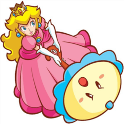 Super Princess Peach Logo - Super Princess Peach - Roblox