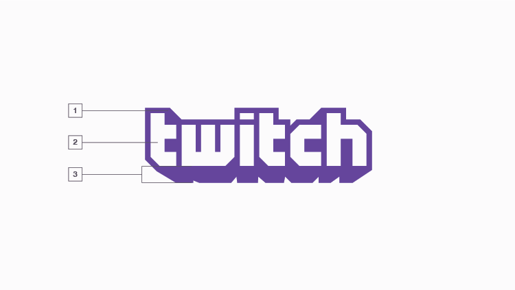 Purple Colored Logo - Twitch.tv - Brand