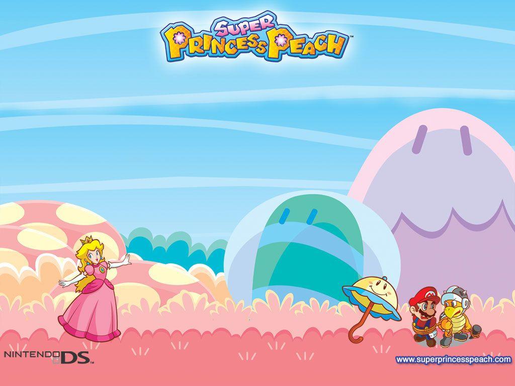 Super Princess Peach Logo - Super Mario Bros. images Super Princess Peach HD wallpaper and ...
