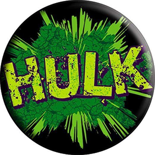 Hulk Logo - Amazon.com: Hulk Logo - Marvel Comics - Pinback Button 1.5