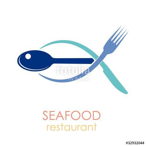 Fish Restaurant Logo - Logo seafood restaurant # Vector