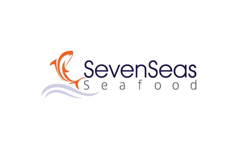 Fish Restaurant Logo - Fish & Seafood Restaurants Logo Design