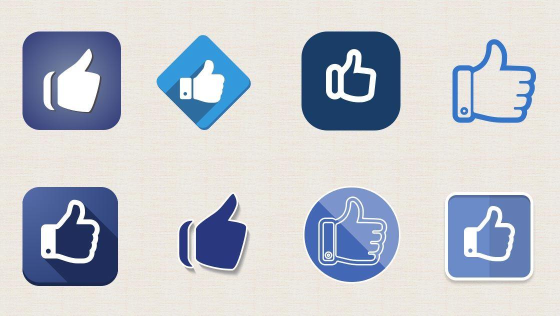 I Can Use Facebook Logo - Facebook like icon and it's website use