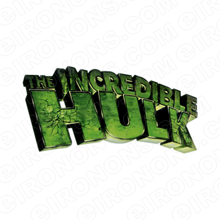 Hulk Logo - THE INCREDIBLE HULK LOGO COMIC T-SHIRT IRON-ON TRANSFER DECAL #CTIH4 ...