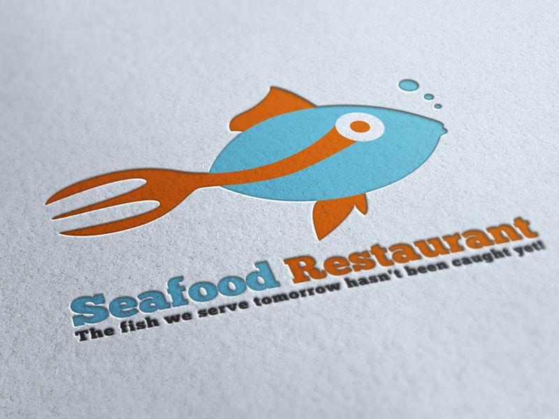 Fish Restaurant Logo - Seafood Restaurant Logo by Mohamed Mounir Fekri | Dribbble | Dribbble