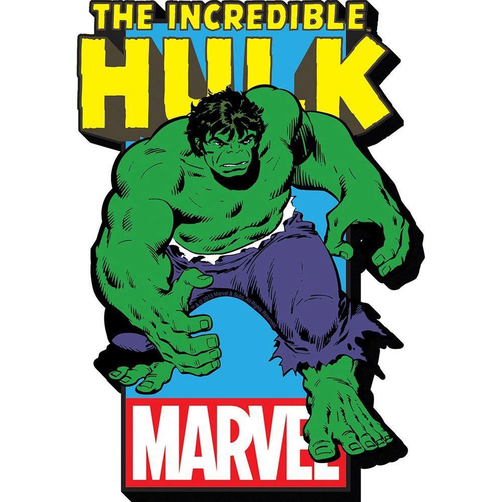 Hulk Superhero Logo - Marvel Hulk Logo Magnet: 184709951341 | | Calendars.com