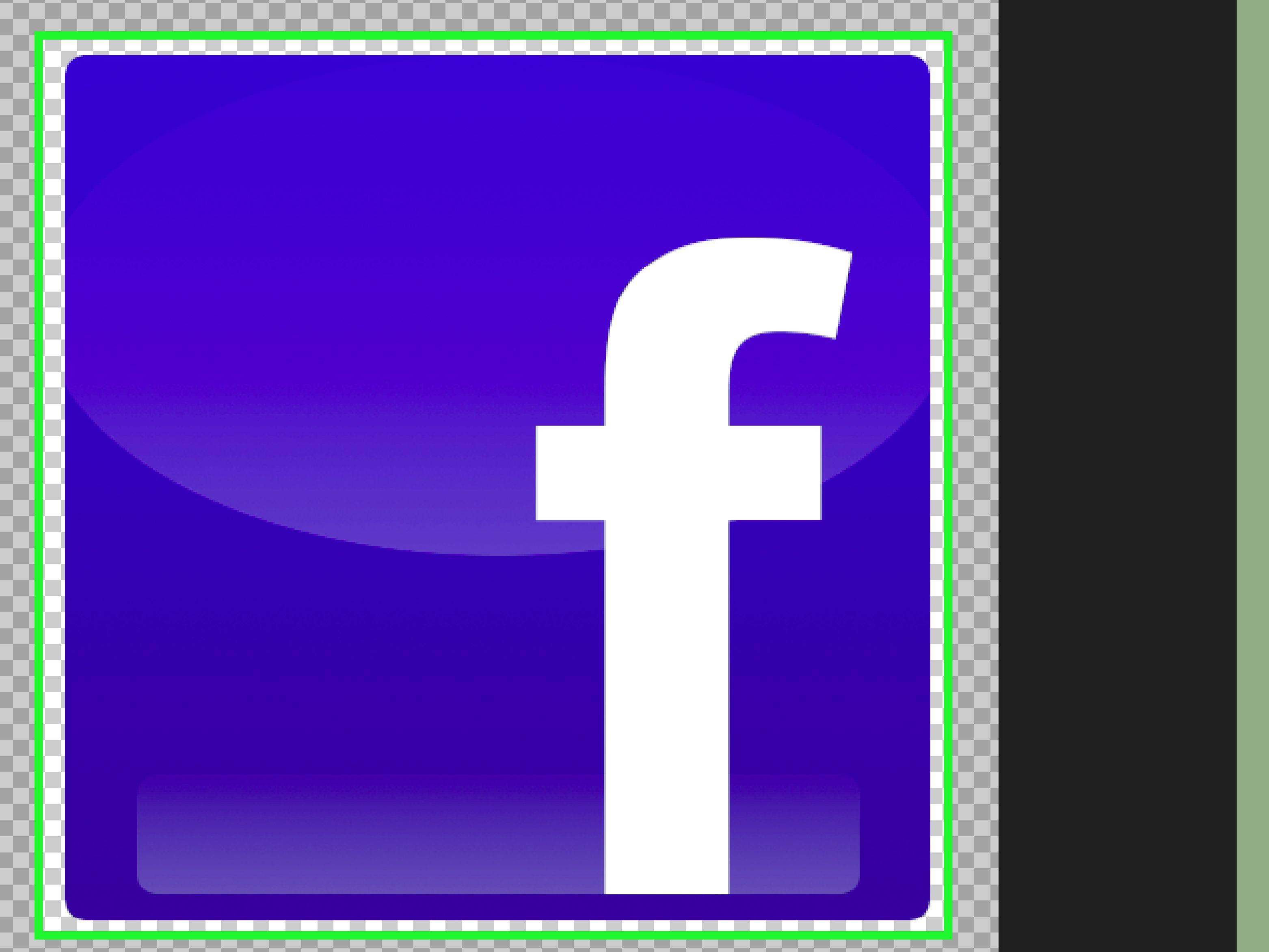 I Can Use Facebook Logo - How to Create a Facebook Icon Using Photoshop: 14 Steps