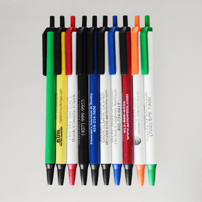 Pens with Company Logo - Promo Pens Custom Printed with Your Company Logo