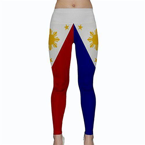 Yoga Apparel Logo - WorldX Womens Philippines Flags Yoga Leggings Philippines 3XL * Want ...