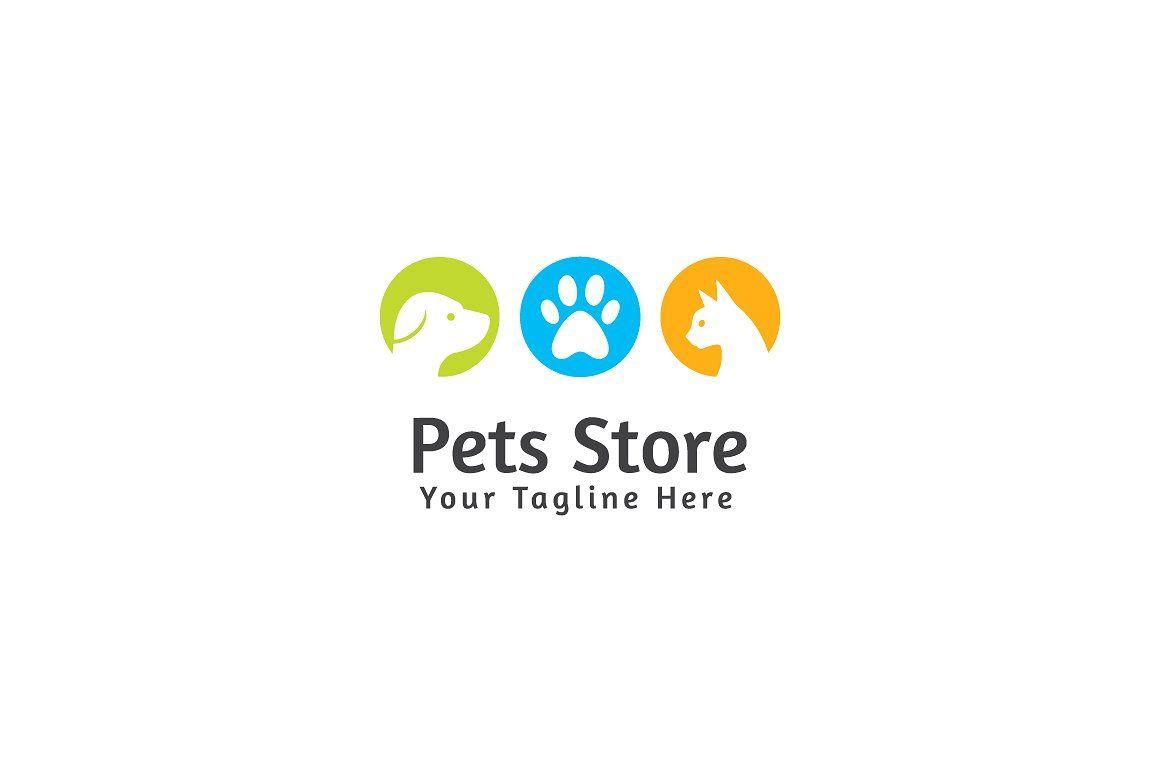 Pets Logo - Pets Store Logo Template ~ Logo Templates ~ Creative Market