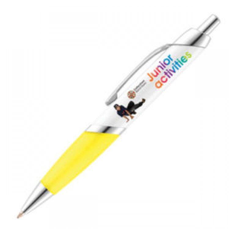 Pens with Company Logo - Spectra Max Full Colour Branded Promotional Ball Pen- McKPromotions.ie