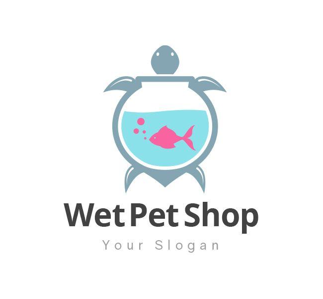 Pets Logo - Water Pets Logo & Business Card Template Design Love