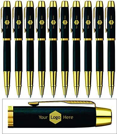 Pens with Company Logo - Amazon.com: Dayspring Pens | Business Logo Engraved on Parker IM ...
