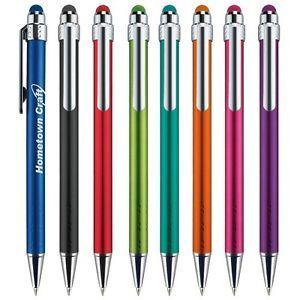 Pens with Company Logo - Custom Lavon Stylus Click Pen Printed with Your Company Name
