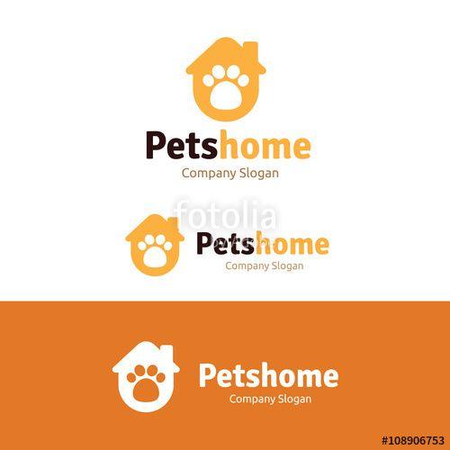Pets Logo - Pets logo.dog logo,Pet shop logo template.