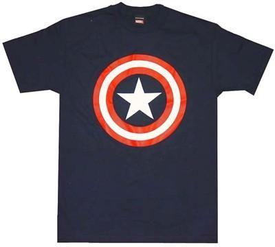 Captain America Logo - Captain America Logo Shirt (SM) | FYE