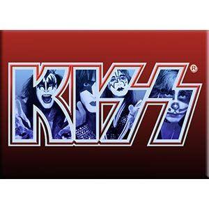 Original Kiss Logo - C&D Visionary KISS Logo with Image Magnet