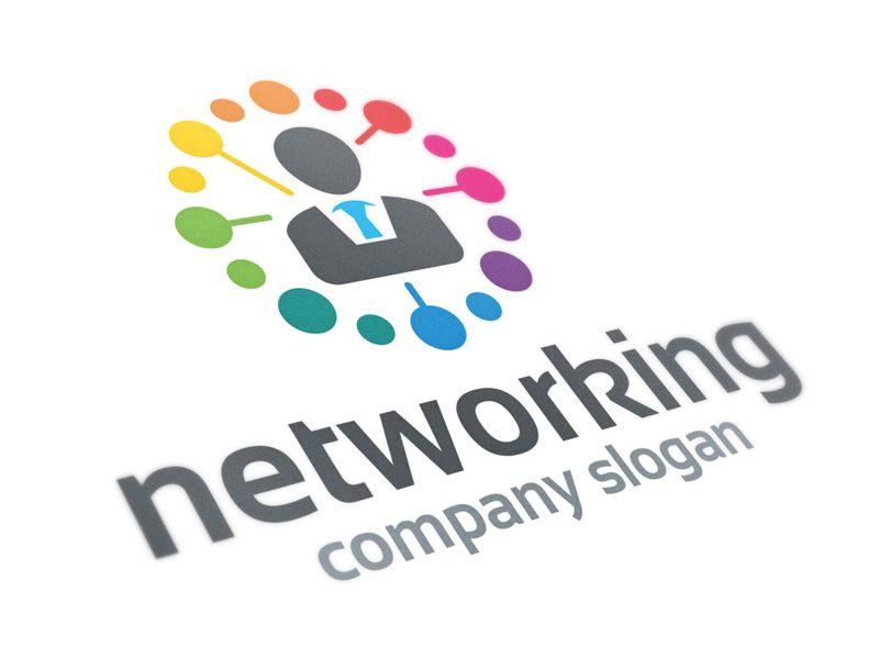 Network Company Logo - Networking Logo Template