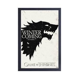 Game of Thrones Black and White Logo - Stark Sigil Frame Print from Game of Thrones – HBO Shop