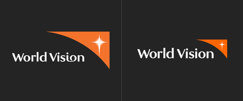 Tan World Logo - Brand New: New Logo and Identity for World Vision