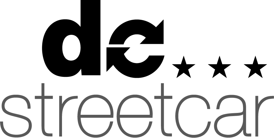Black and White DC Logo - Media Information and Logos