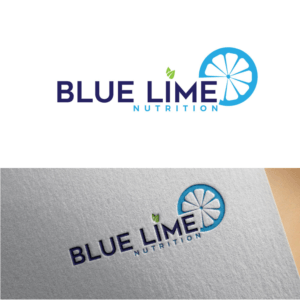 Lime and Blue Logo - Professional, Upmarket, Business Logo Design for Blue Lime Nutrition