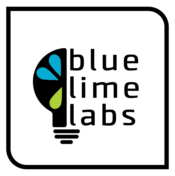 Lime and Blue Logo - Job Application Form
