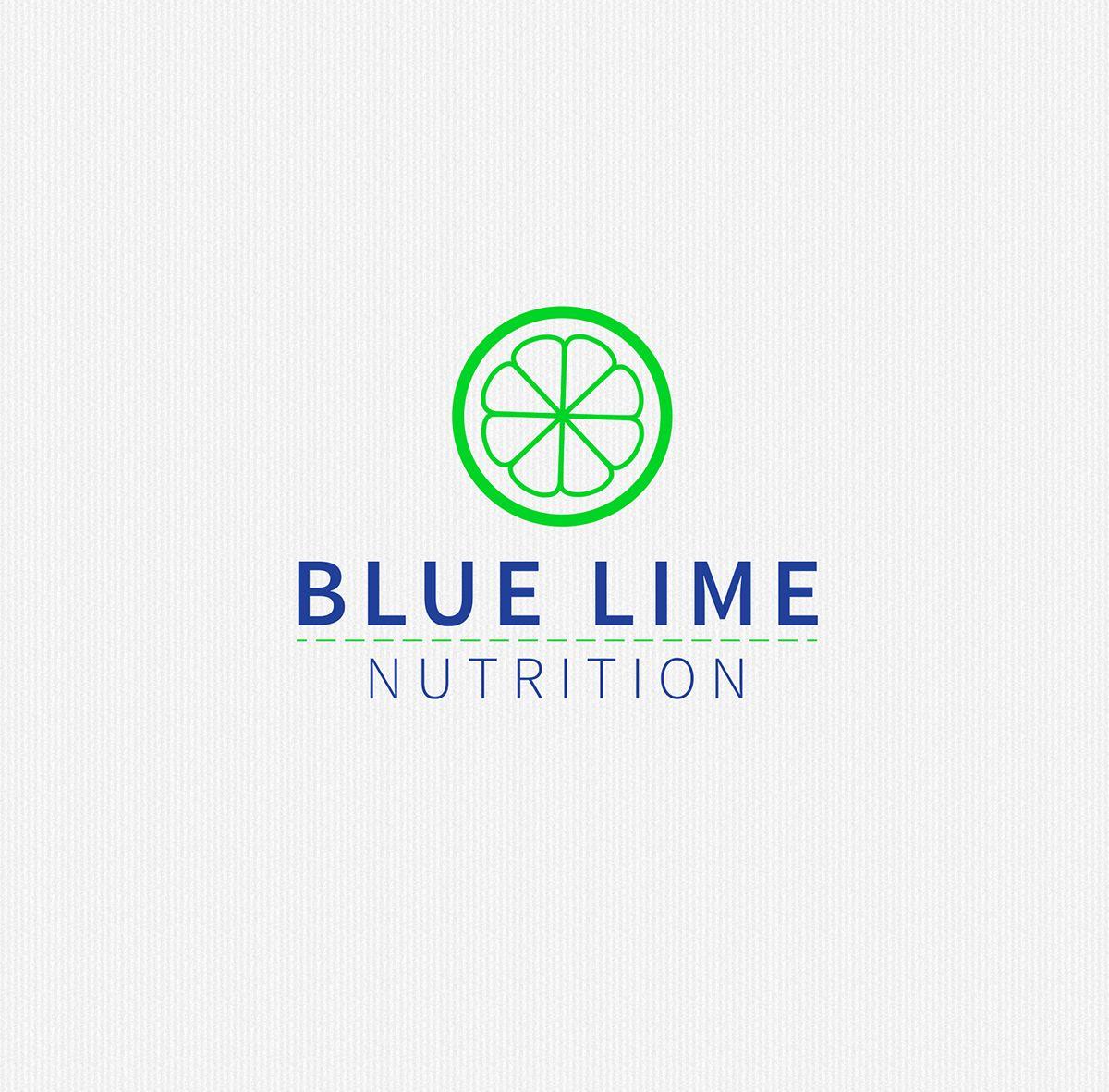 Lime and Blue Logo - Professional, Upmarket, Business Logo Design for Blue Lime Nutrition