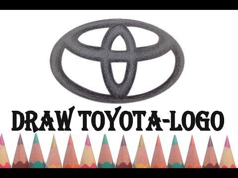 Triangle Toyota Logo - How to Draw the Toyota Logo - Art Drawing - YouTube