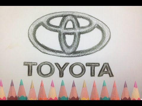 Triangle Toyota Logo - How to Draw the Toyota Logo - YouTube