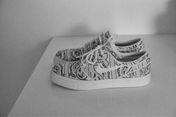 Cute Black and White Nike Logo - shoes, black and white, nike, black, white, pattern, nike running ...