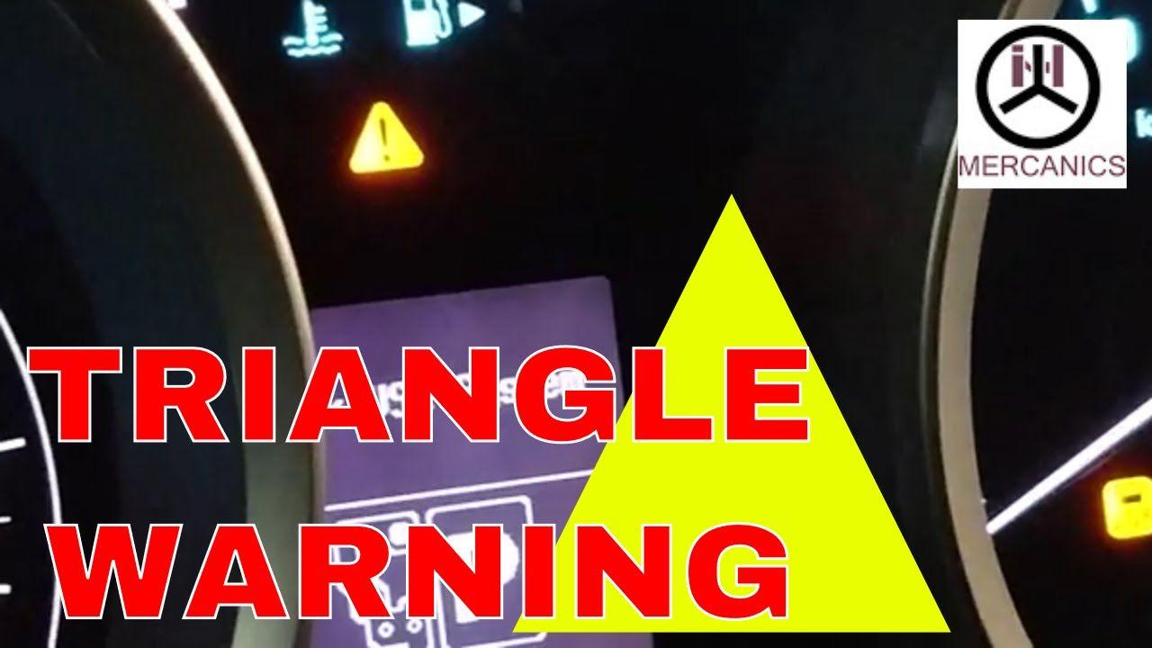 Triangle Toyota Logo - Is That Triangle warning light Irritate you let see why its comes ...