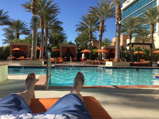 Aliante Station Logo - Lounging by the pool. March 2015. of Aliante Casino +